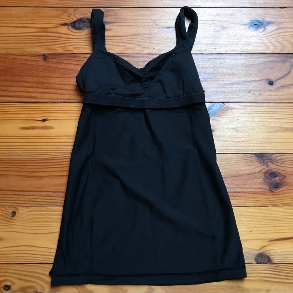 Lululemon Black Crossback Tank Top, EUC, 8 - Picture 8 of 13